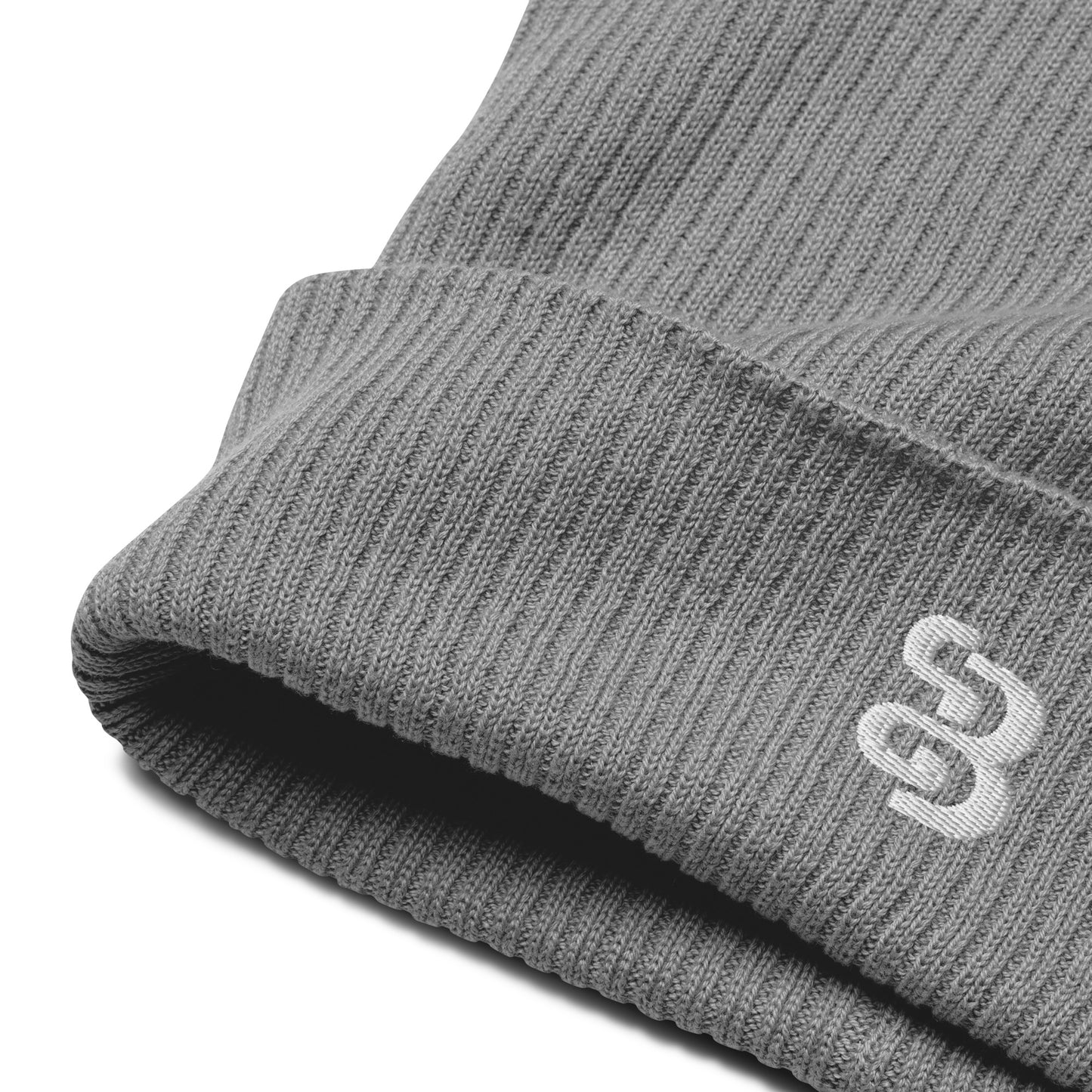 Boliver Bloom™ Organic Cotton Ribbed Beanie