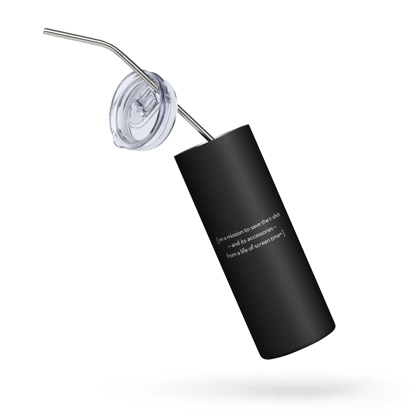 Boliver Bloom™ Stainless Steel Tumbler with Straw