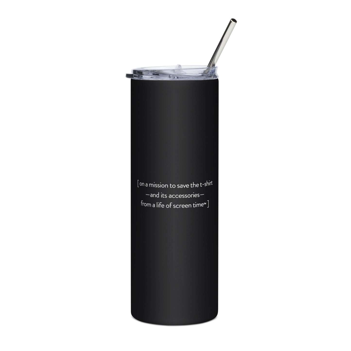 Boliver Bloom™ Stainless Steel Tumbler with Straw