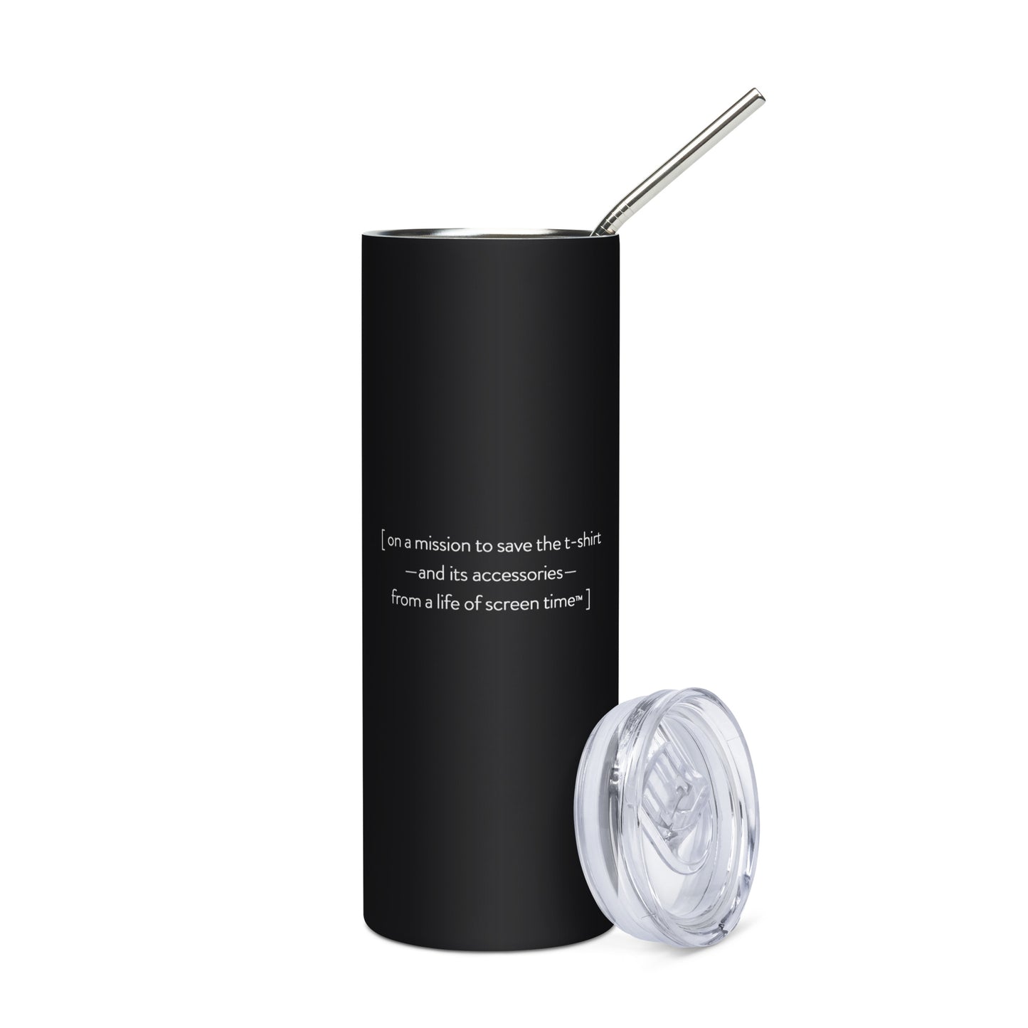 Boliver Bloom™ Stainless Steel Tumbler with Straw